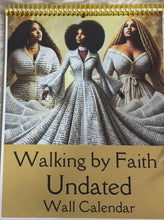 Load image into Gallery viewer, 12 Month Undated Wall Calendar