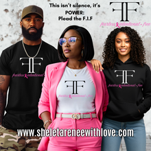 Load image into Gallery viewer, PLEAD THE F.I.F. – FEARLESS. INTENTIONAL. FREE BREAST CANCER EDITION
