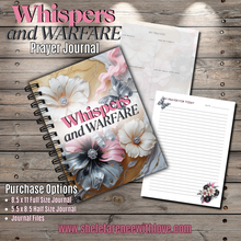 Load image into Gallery viewer, Whispers and Warfare Hardcover Journal