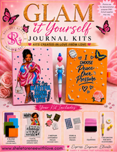 Load image into Gallery viewer, Glam It Yourself Journal Kit