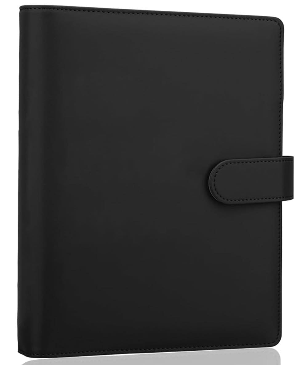 Blank Business as Usual Leather Cover Refillable Planner