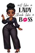 Load image into Gallery viewer, Act Like a Lady
