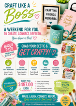 Load image into Gallery viewer, WELCOME TO CRAFT LIKE A BOSS RETREAT
