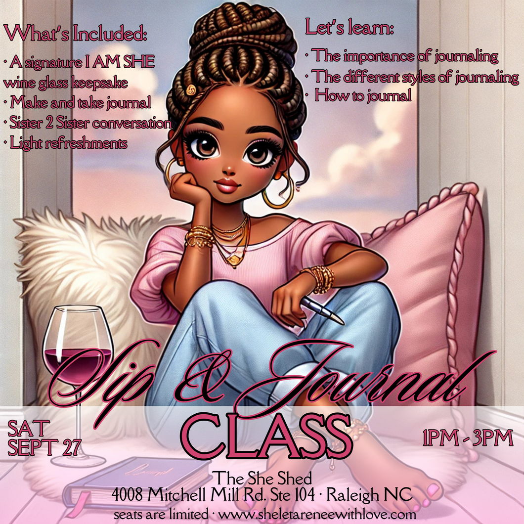 Sip & Journal: A Creative Self-Care Experience