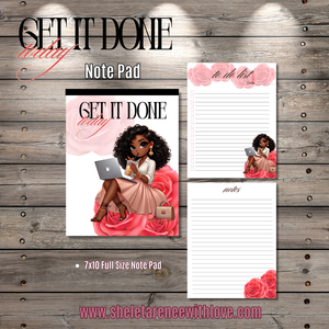 Get it Done Today Notepad